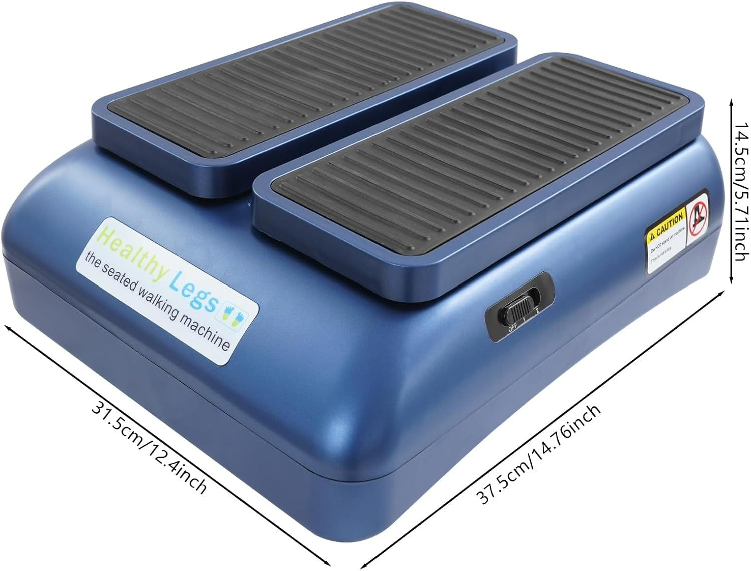 EMS Foot Massager Vibration Plate Circulation Rehab Exercise Device