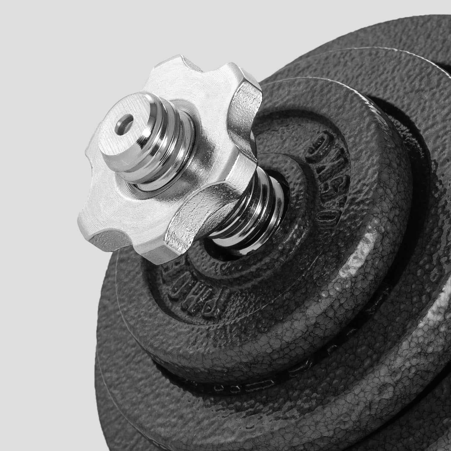Adjustable Dumbbell Barbell Set 20kg or 30kg Cast Iron Home Gym Weights