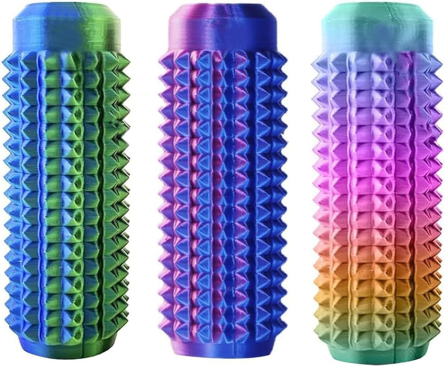 3PCS Spiky Pain Stim Fidget Toys Anxiety Relief Pocket Sensory Keychain
