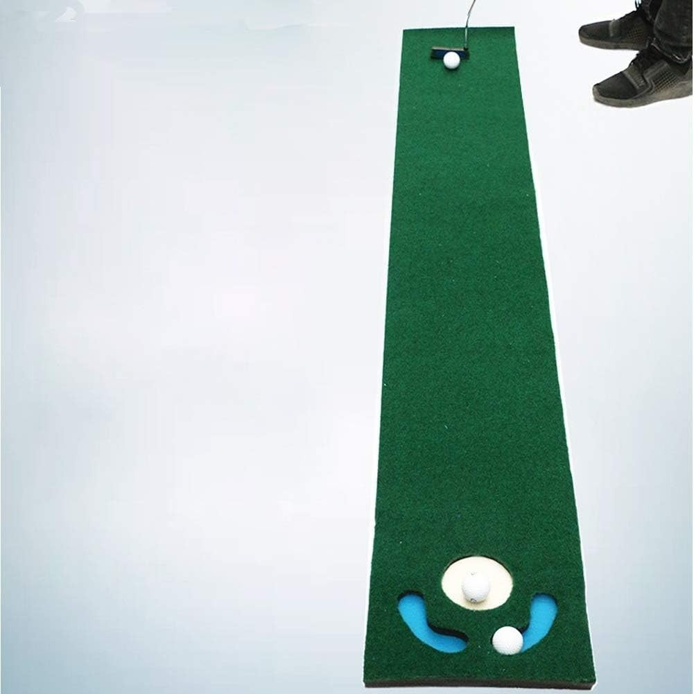 Golf Hitting Mat 260cm Practice Range Mat Indoor Outdoor Swing Trainer