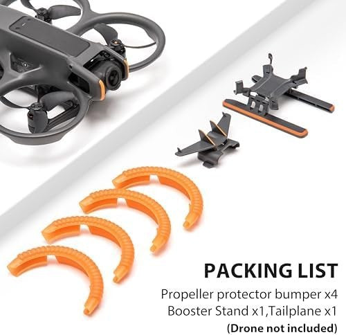 3-IN-1 Drone Protection Kit Propeller Guard Tail Landing Gear Accessories