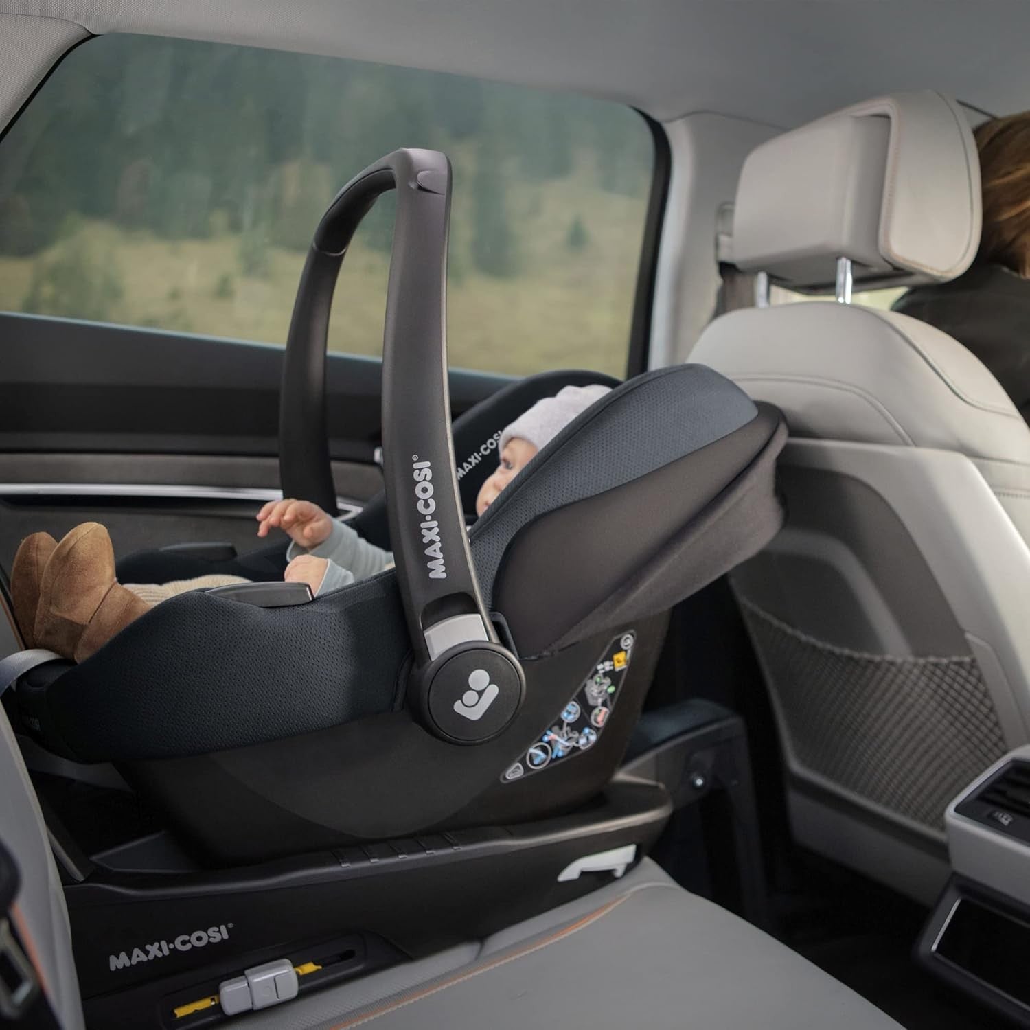i-Size Newborn Baby Car Seat 0–12 Months Lightweight Rear Facing Carry Seat