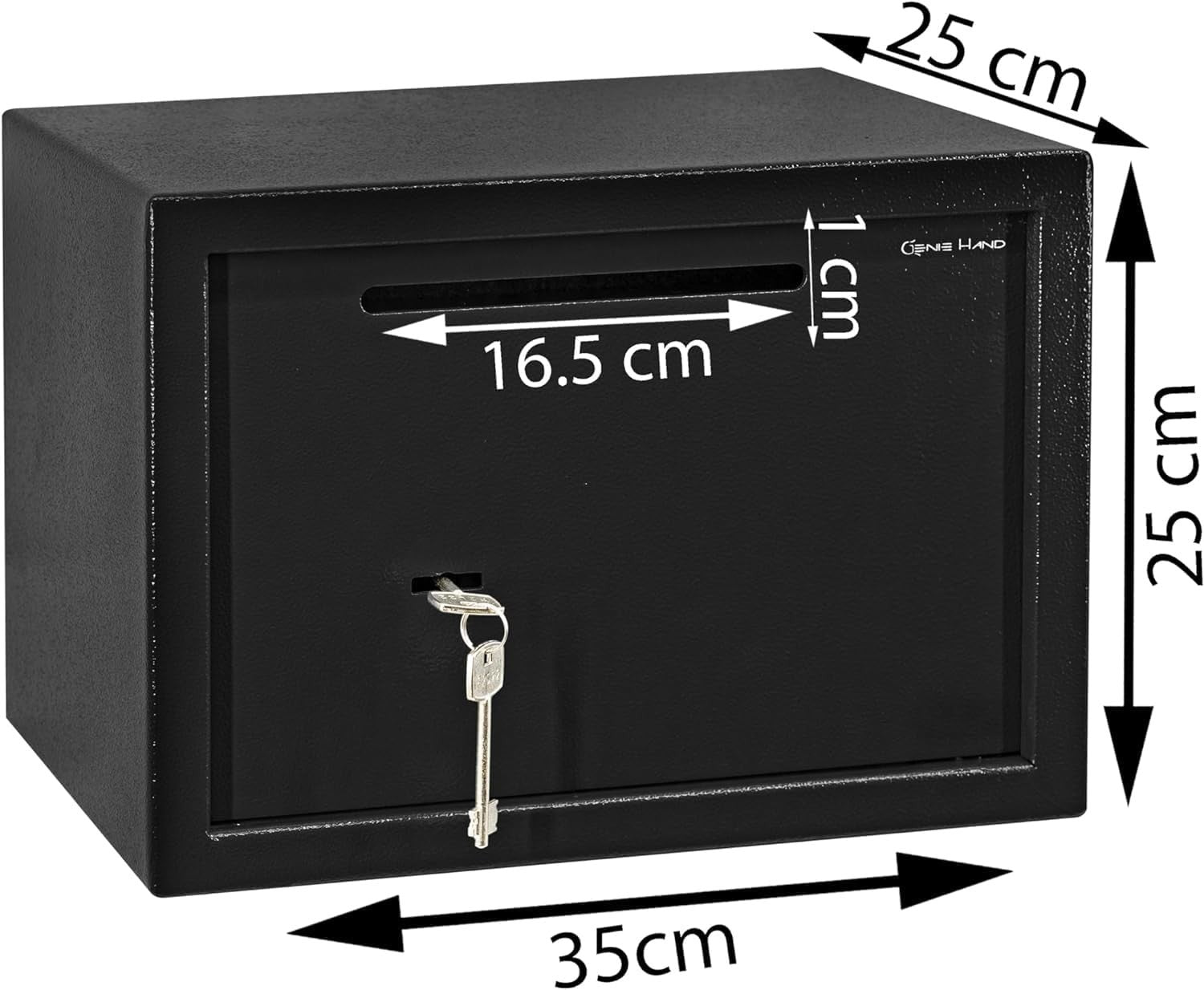 Large Depository Safe Box Anti Fishing Cash Deposit Security Lock