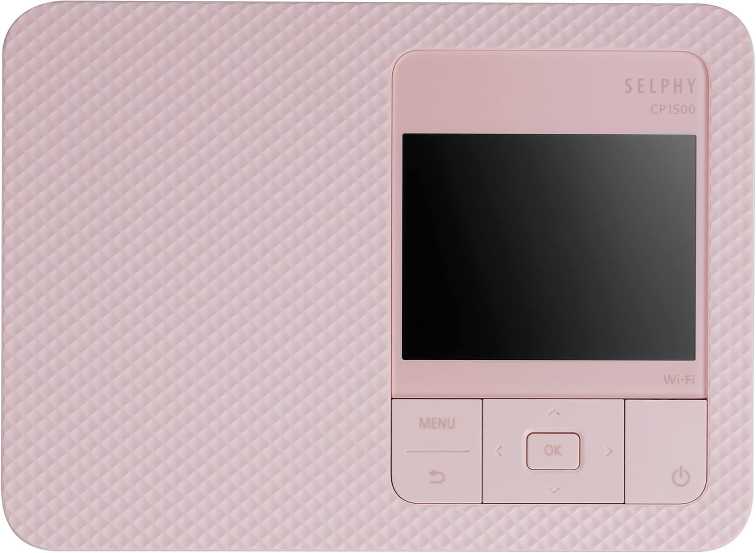 Wireless Compact Photo Printer with RP-108 Ink Paper Set - Pink
