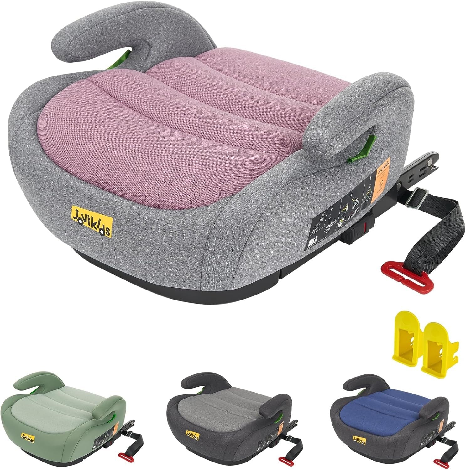 i-Size ISOFIX Booster Seat 125–150cm Group 2/3 Kids Travel Seat