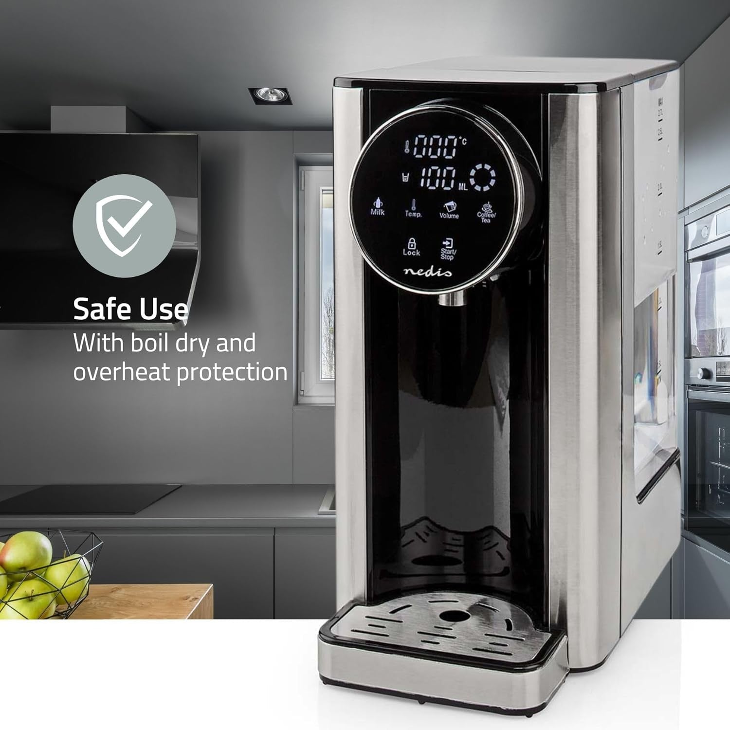 Instant Hot Water Dispenser 2.7L | 2600W Fast Boil Touch Control