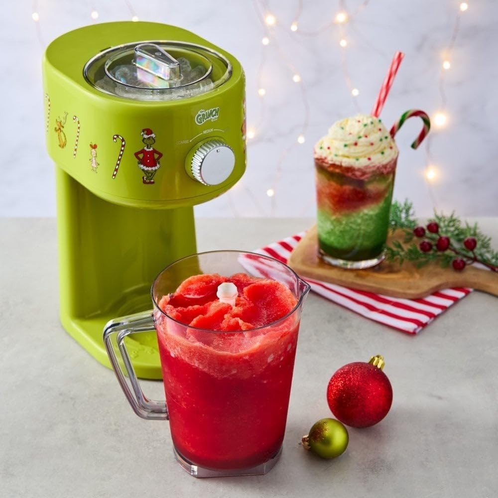 1.1L Slushie Maker Frozen Drink Machine One Touch Ice Crusher