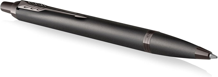 Luxury Gun Metal Ballpoint Pen Medium Point IM Monochrome Gift Box