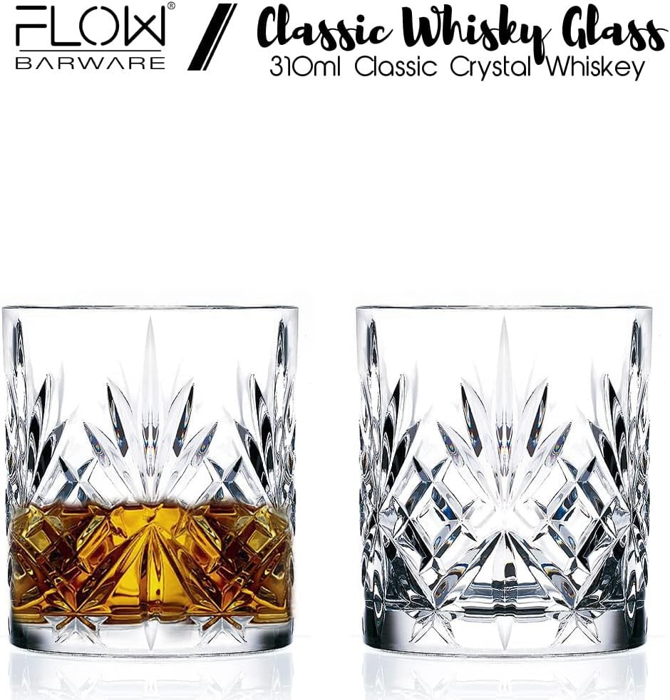 750ml Whiskey Decanter Gift Set with 2 Glasses Stones & Wooden Box Luxury Men