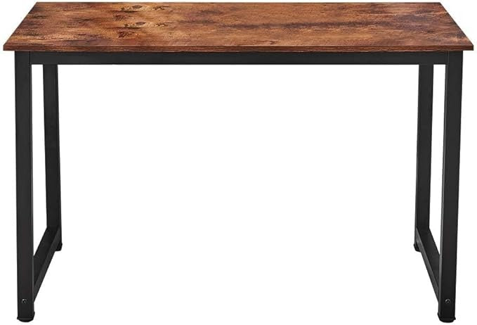 Large Computer Desk 120x60cm Brown Office Laptop Table Home Study