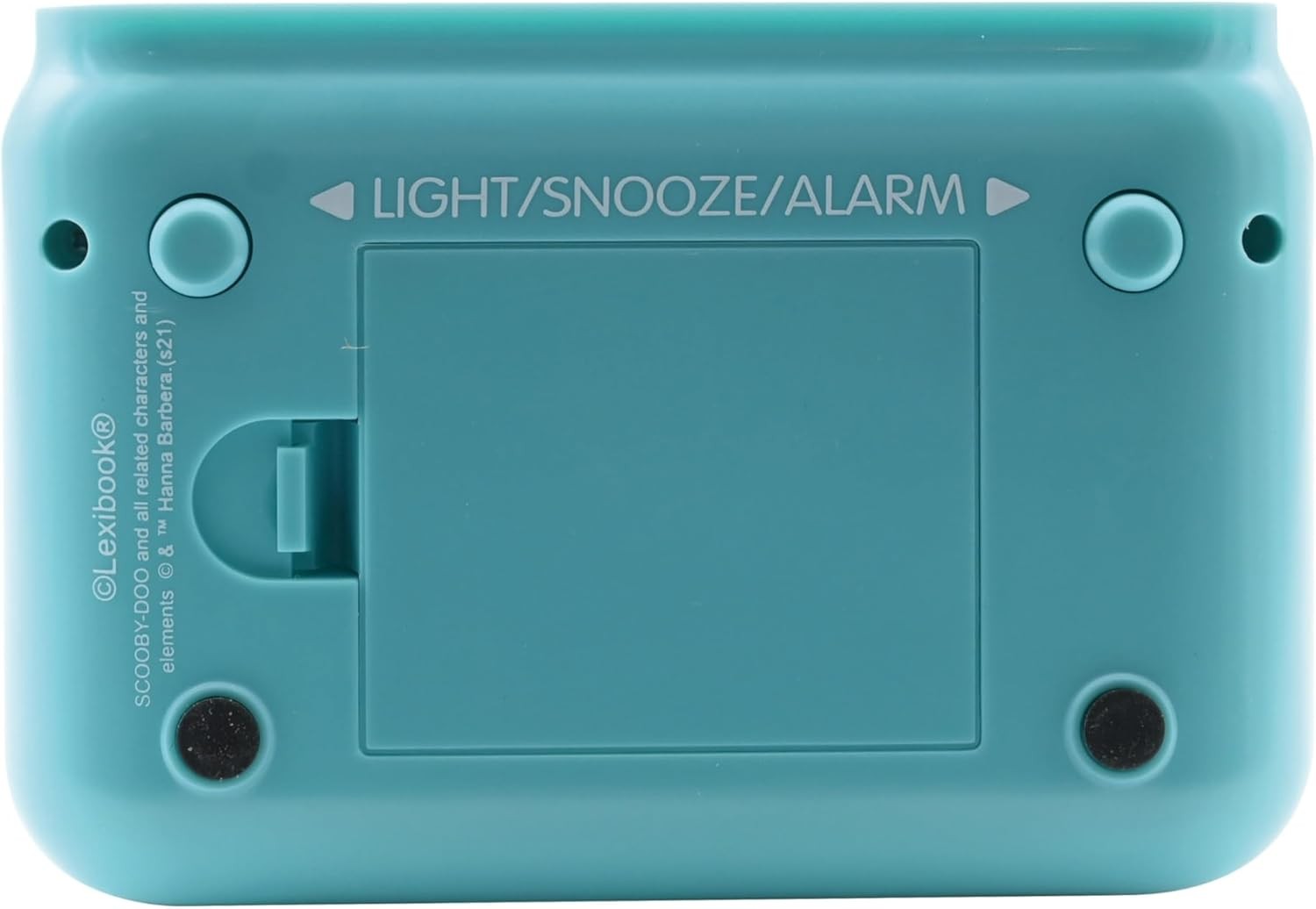 Kids Dog Alarm Clock Night Light LCD Snooze Sound Effects Brown Green