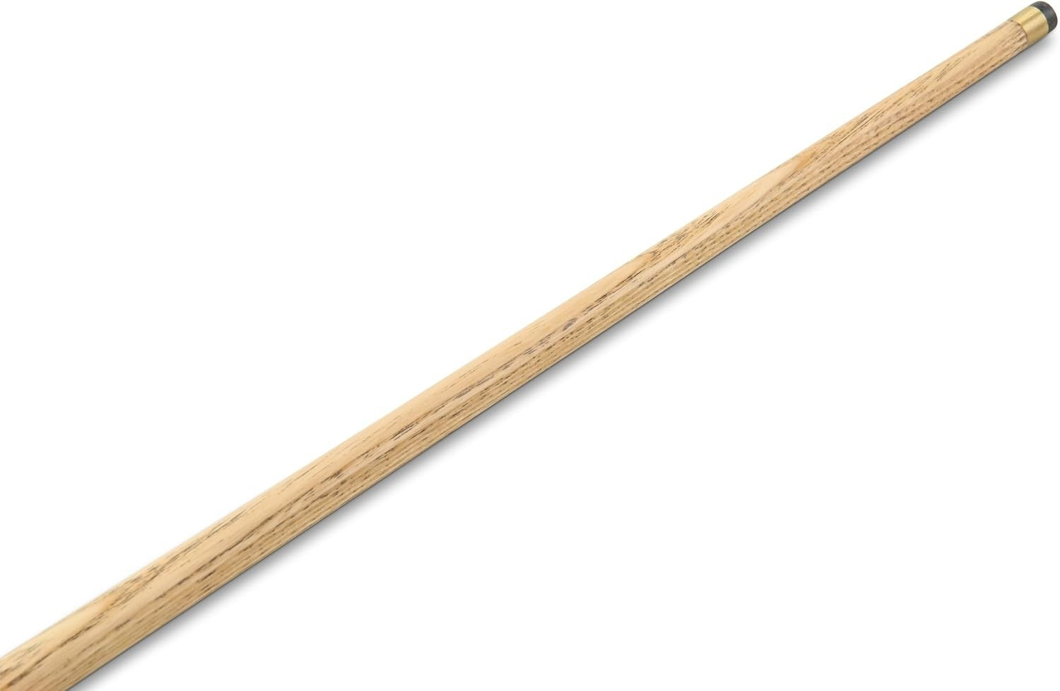 57in Snooker Pool Cue 9.5mm Tip Ash Shaft Centre Joint Gloss 2pc