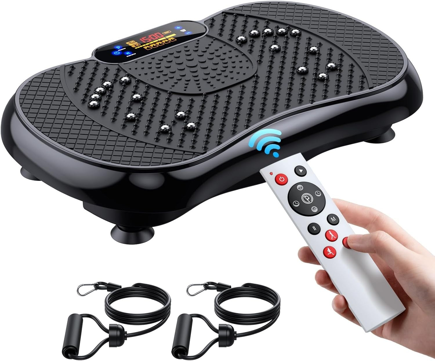 Vibration Plate Exercise Machine 5 Programs 330LB Lymphatic Body Shaper