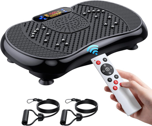 Vibration Plate Exercise Machine 5 Programs 330LB Lymphatic Body Shaper