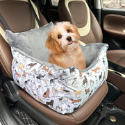 Dog Booster Car Seat Bed Small Medium Dogs Washable Travel Seat 25lb