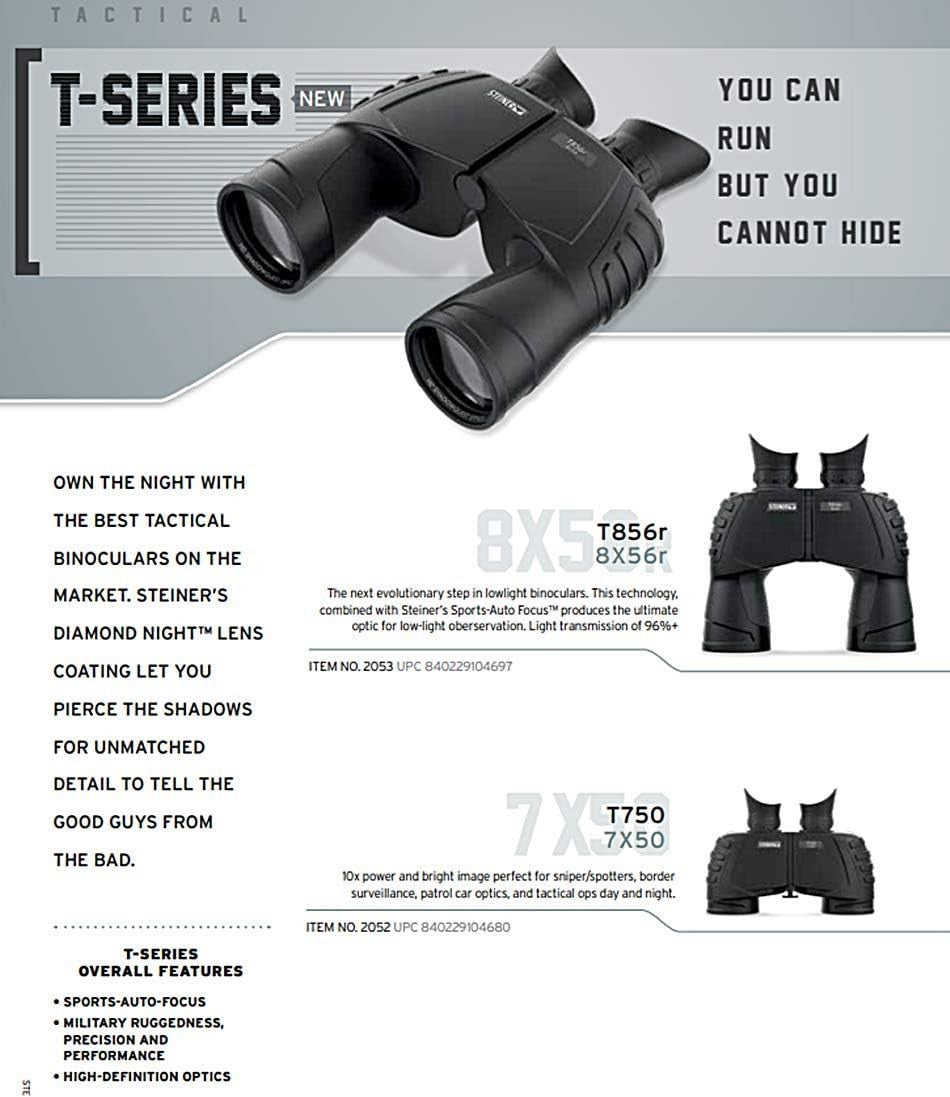 7x50 Tactical Binoculars – HD Waterproof Optics, Shockproof, Wide Field View