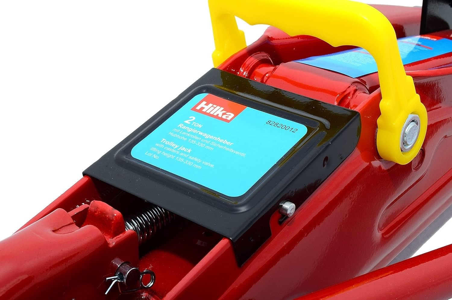 2 Ton Lightweight Hydraulic Trolley Jack 135–330mm Compact Car Lift