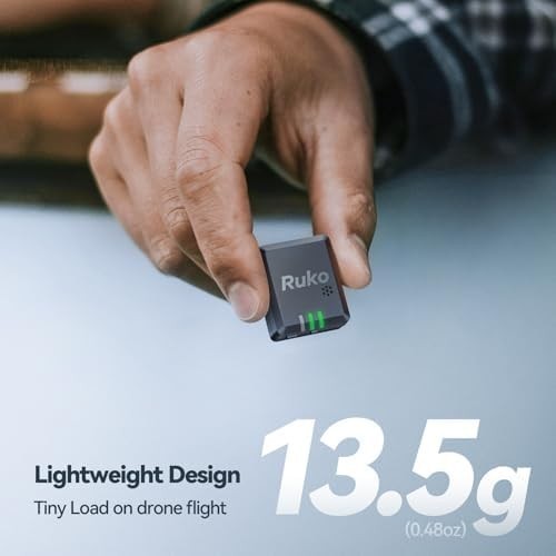 Ruko R111S GPS Tracker & FAA Compliant Remote ID Module for Drones