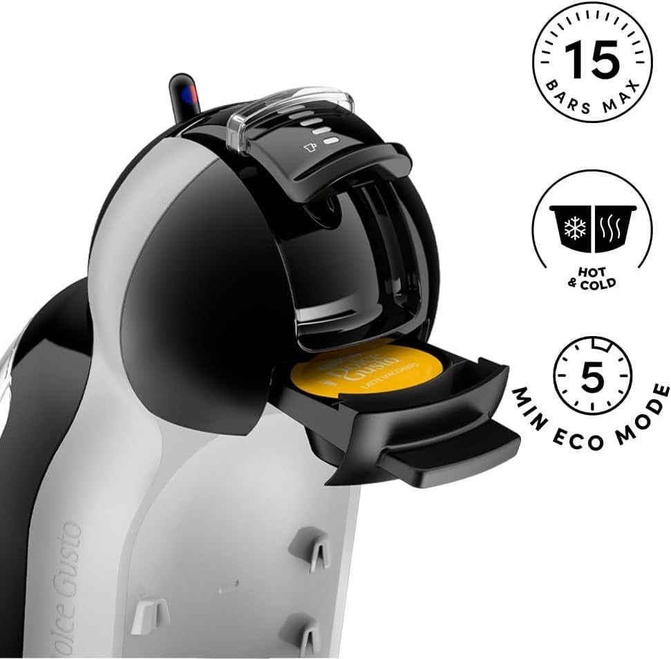 Automatic Coffee Pod Machine | 15 Bar Pressure | Hot & Cold Drinks Maker