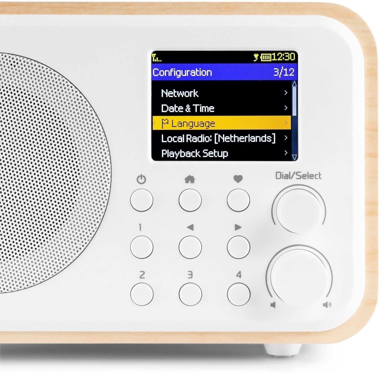 Portable DAB+/WiFi Internet Radio with Bluetooth, FM & Alarm Clock