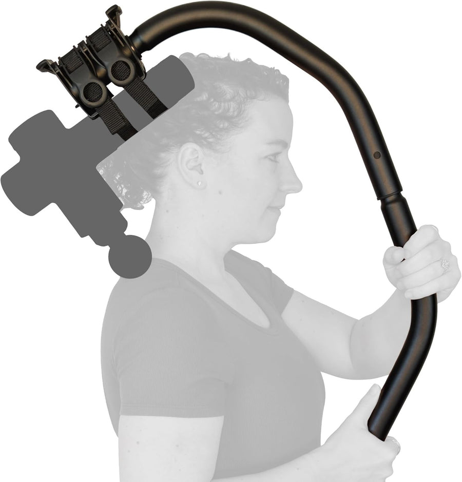 Massage Gun Holder Back Reacher Adjustable Handle Hard To Reach Muscle Relief