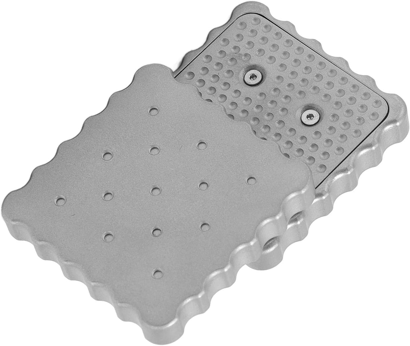 Stainless Steel Haptic Push Slider Stress Relief Pocket Fidget Toy