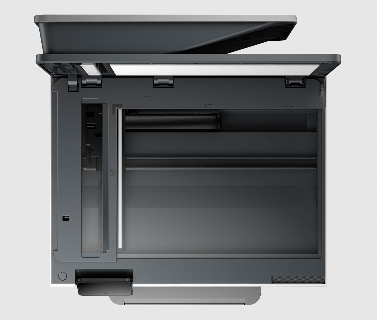 Grey All-in-One Inkjet Printer WiFi Duplex | Fast Colour Copy Scan Fax A4