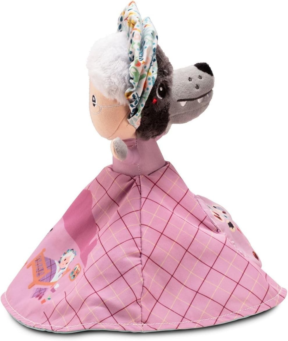 Reversible Story Puppet 3 in 1 Fairy Tale Soft Toy Toddler Imagination Play