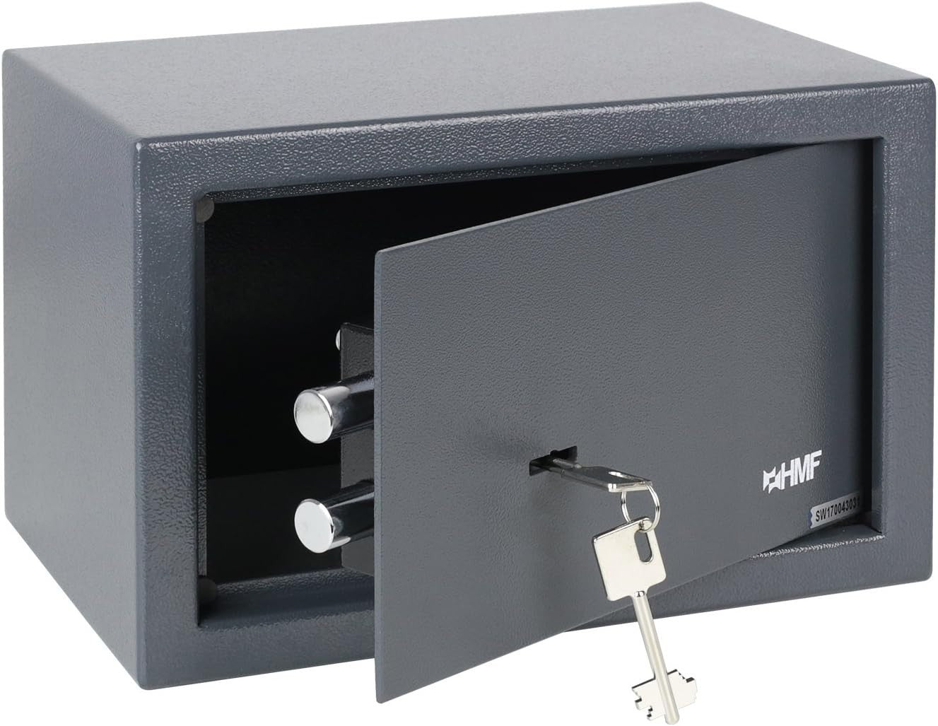 Steel Security Safe Box Key Lock Cash Jewelry Document Home Office