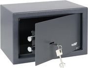 Steel Security Safe Box Key Lock Cash Jewelry Document Home Office