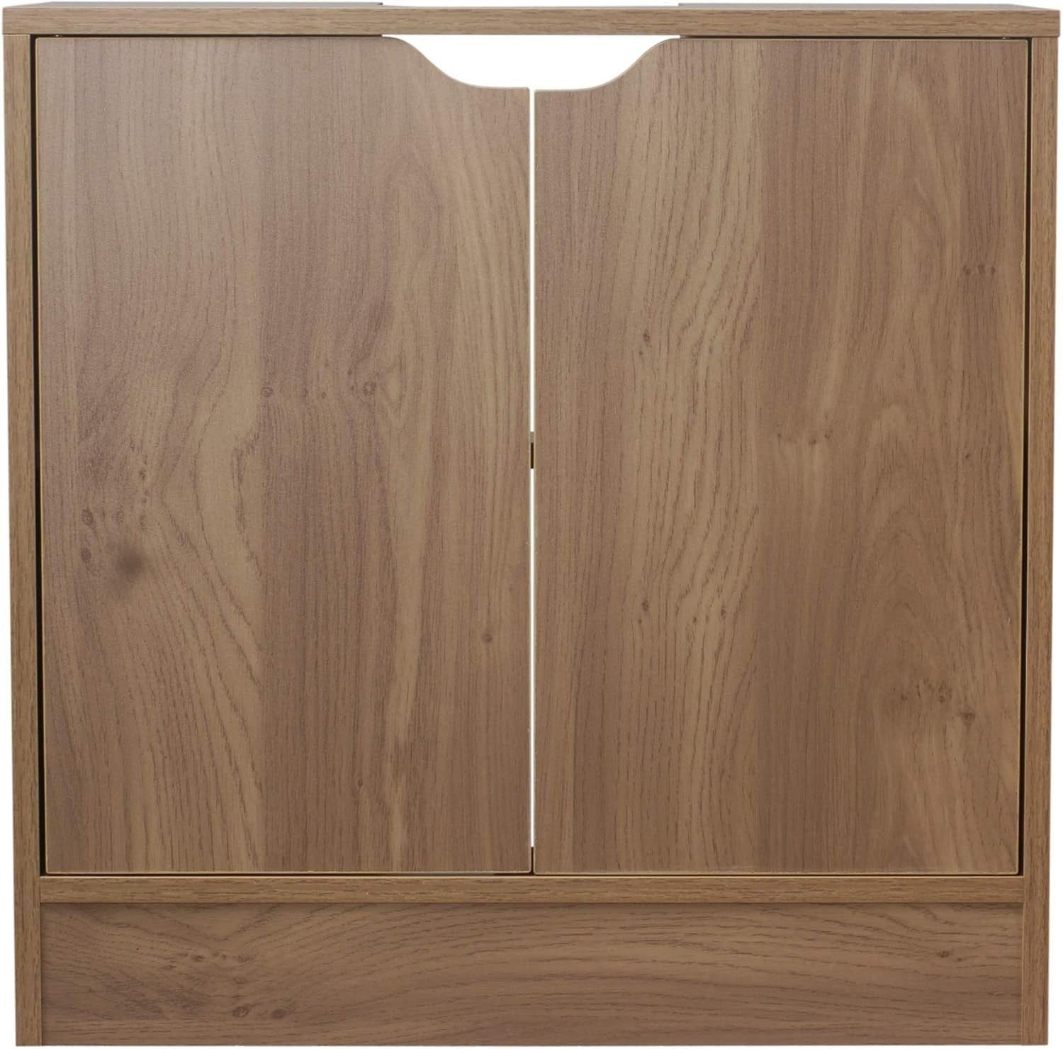 Oak Bathroom Sink Cabinet Unit Under Basin Cupboard Storage Furniture