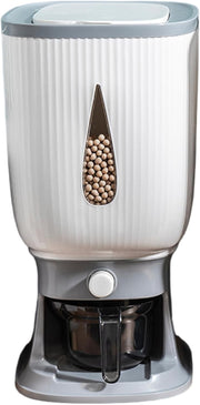 10KG Airtight Rice Dispenser Moisture Proof Grain Storage Container Cup