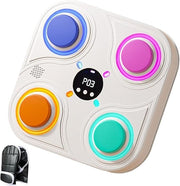 Boxing Music Workout Machine Wall Mount LED Punch Trainer with Gloves