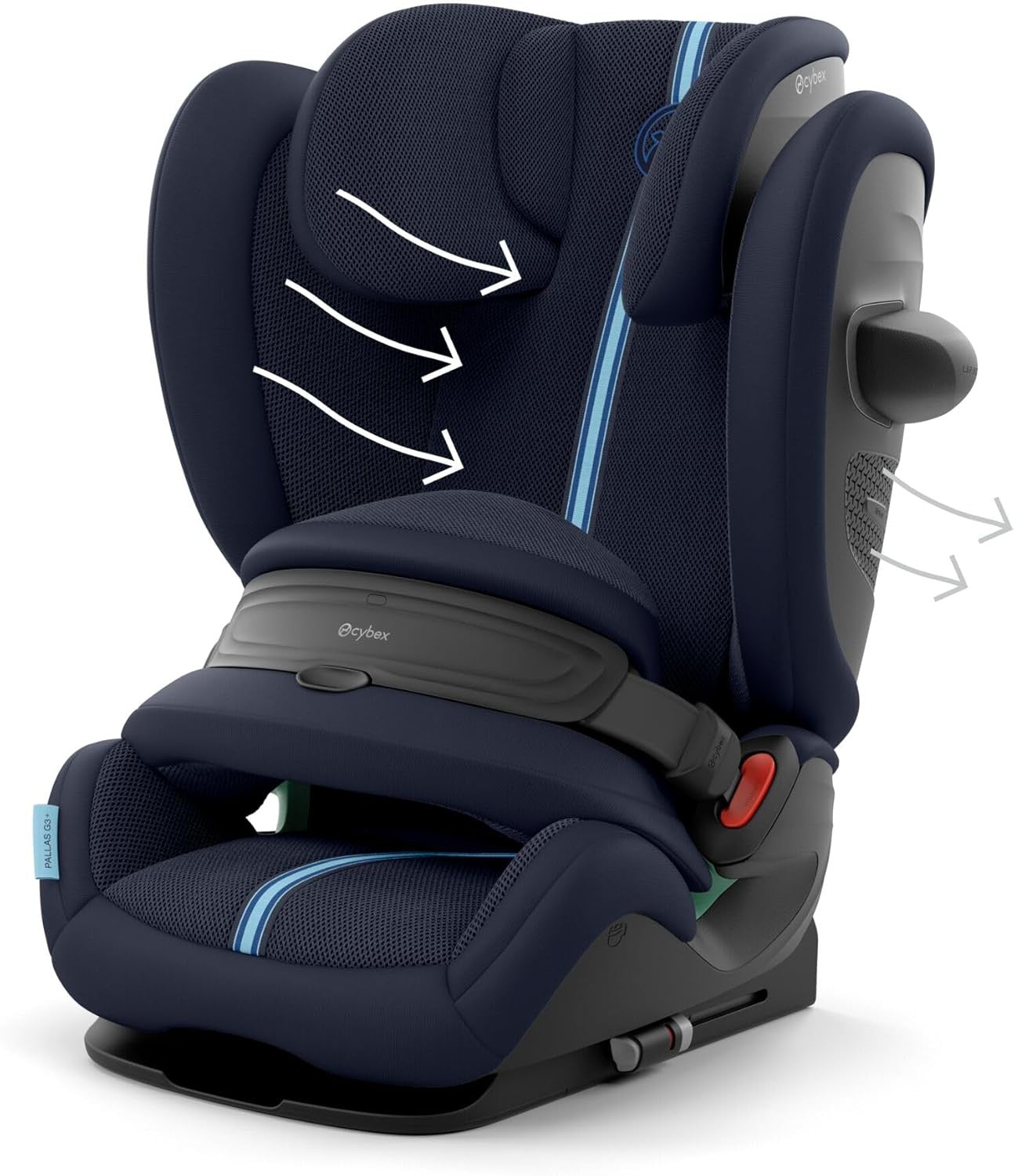 i-Size Child Car Seat 76–150cm Shield ISOFIX Recline Side Protection