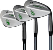 Golf Wedge Set 52 56 60 Degree Oversized Max Spin Forgiving Steel Right