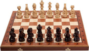Tournament Wooden Chess Set 50cm Inlaid Foldable Board Staunton Pieces