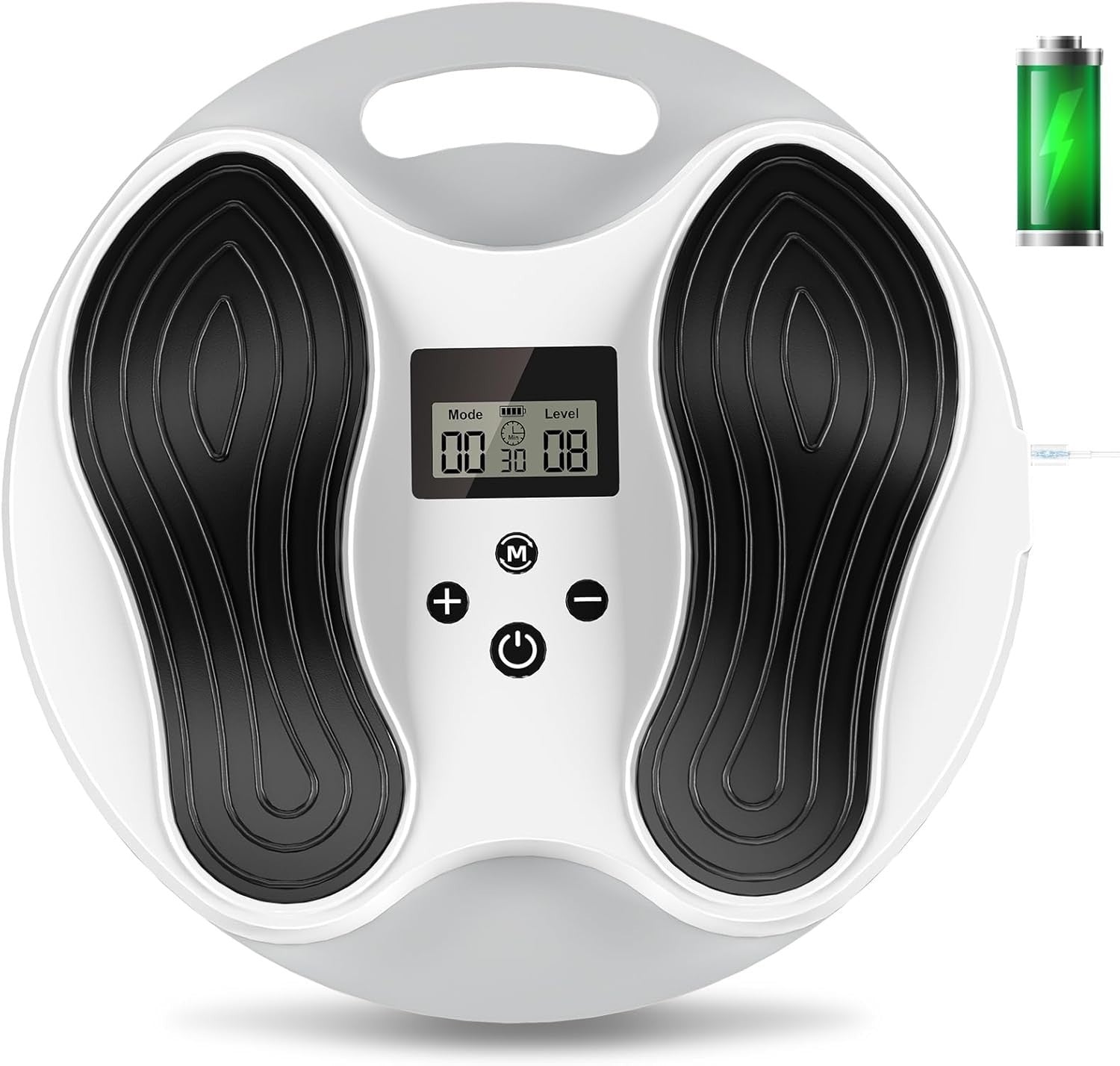 Rechargeable EMS & TENS Foot Massager for Circulation & Pain Relief