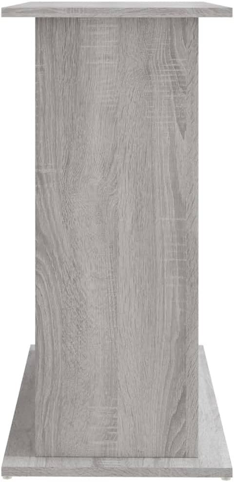 Grey Aquarium Cabinet with Storage – Compact Fish Tank Stand Unit