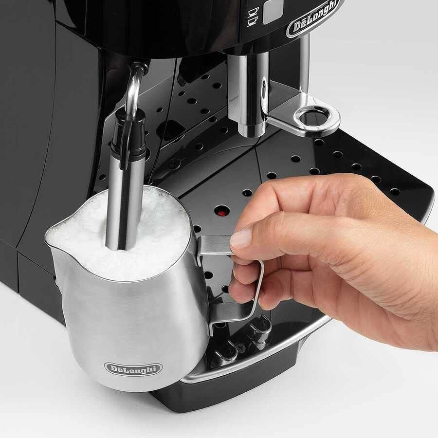 Automatic Bean-to-Cup Coffee Machine 1.8L Silent Grinder 15-Bar Steam Wand 1450W