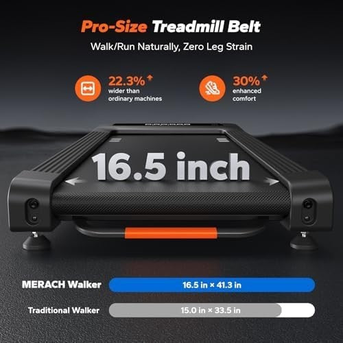 Heavy Duty Walking Treadmill 12% Incline 400LBS 3.5HP Quiet Home Pad