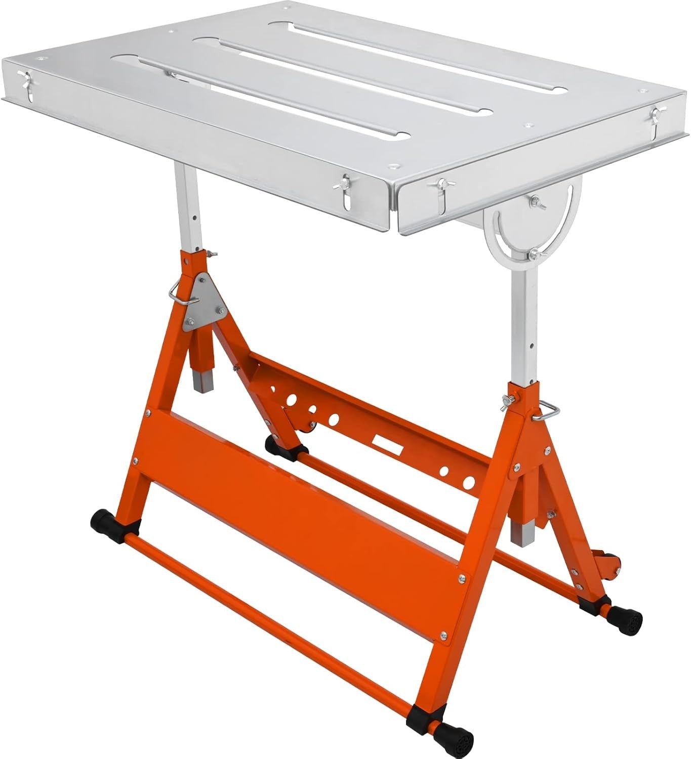 Welding Table 30"x20" 400lbs Foldable Tilt Adjustable Height Mobile Workbench