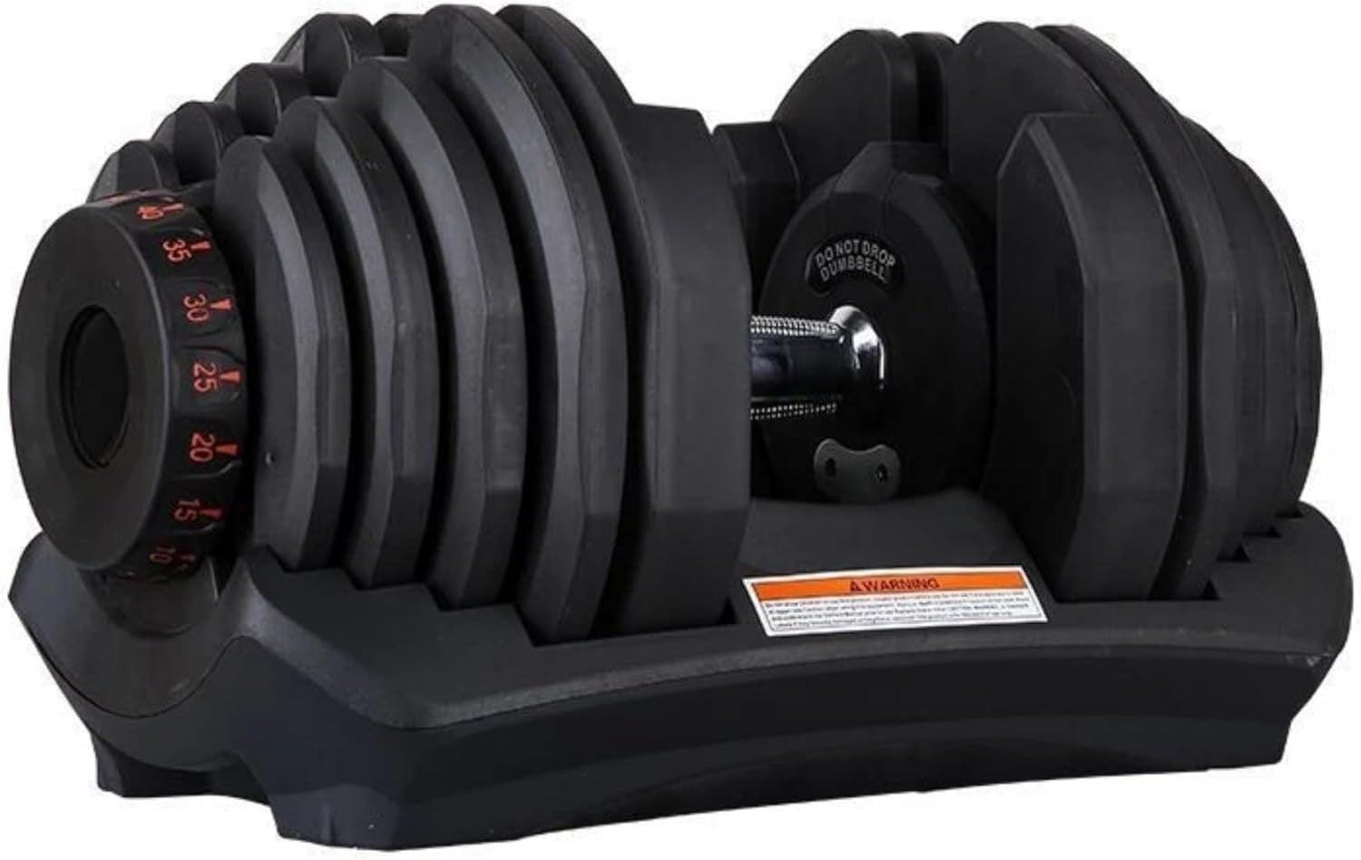 Quick Dial Adjustable Dumbbells 24KG or 40KG Non-Slip Smart Home Gym Set