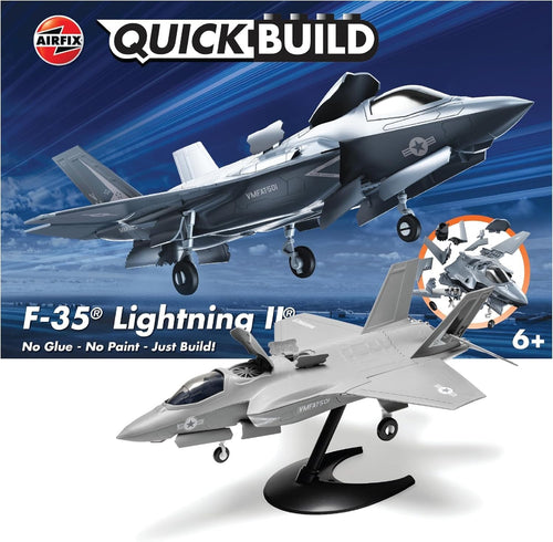 F-35B Lightning II Model Kit for Kids 6+ | Easy Snap-Together Jet Toy