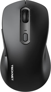 Wireless Silent Mouse Tri-Mode Bluetooth 2.4G USB 4800DPI Laptop PC