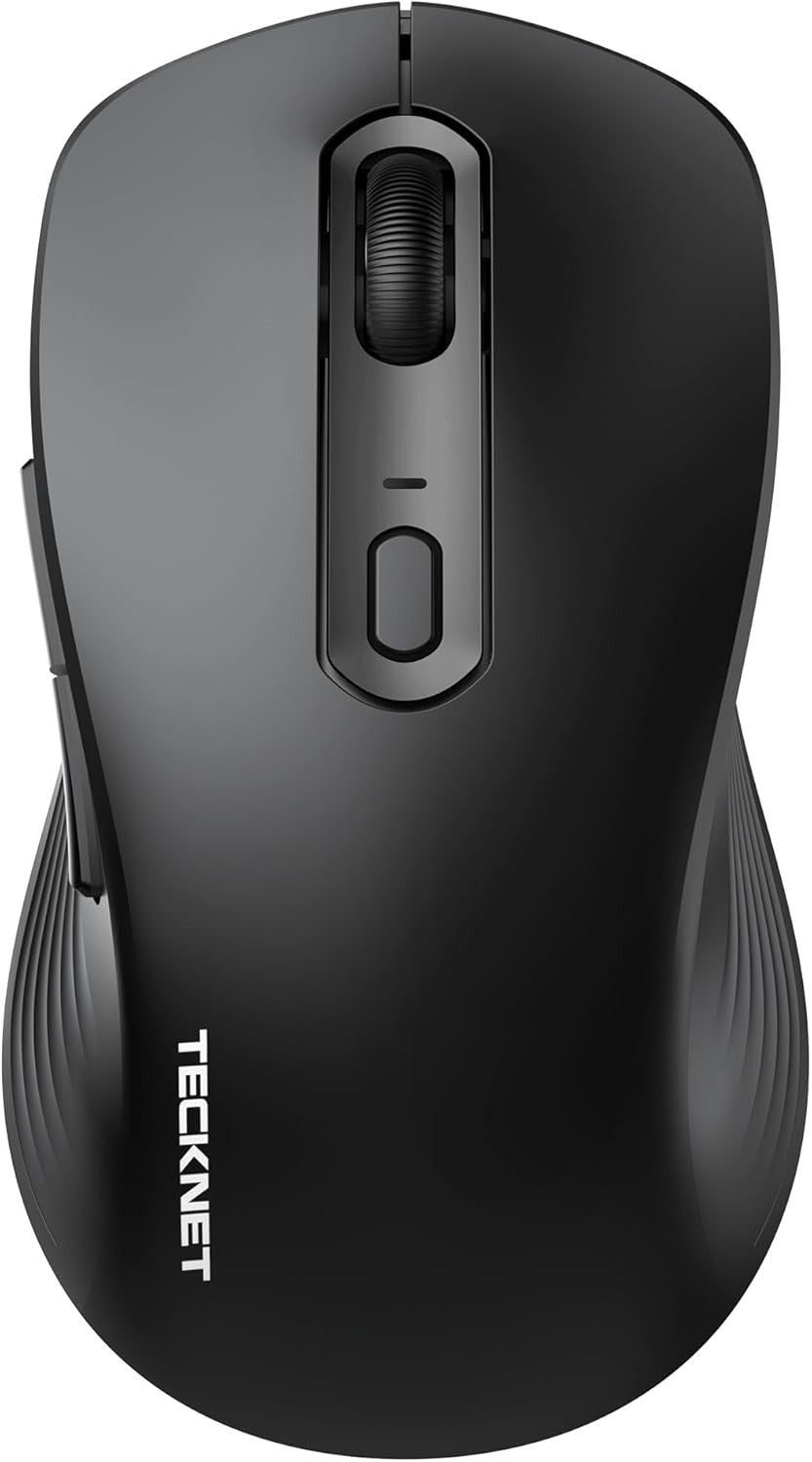 Wireless Silent Mouse Tri-Mode Bluetooth 2.4G USB 4800DPI Laptop PC