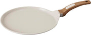 28cm Non-Stick Crepe Pan Cast Aluminium Induction Safe Ergonomic Handle
