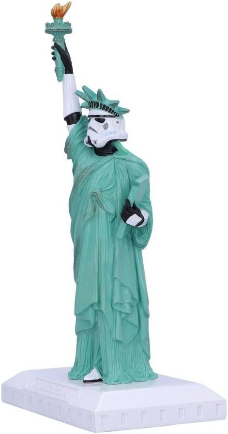 Statue of Liberty Stormtrooper Figurine 16.5cm Resin Collectible Home Decor