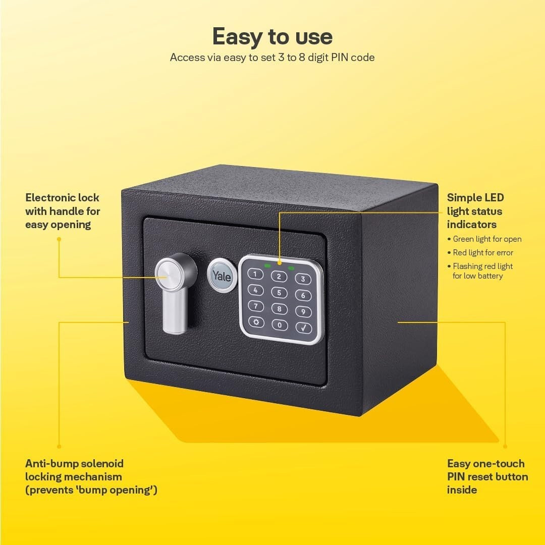 Mini Digital Safe Box Electronic Keypad Security Cash Lock Safe