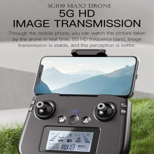 4K GPS Drone with 3-Axis Gimbal, 360° Obstacle Avoidance, 2 Batteries