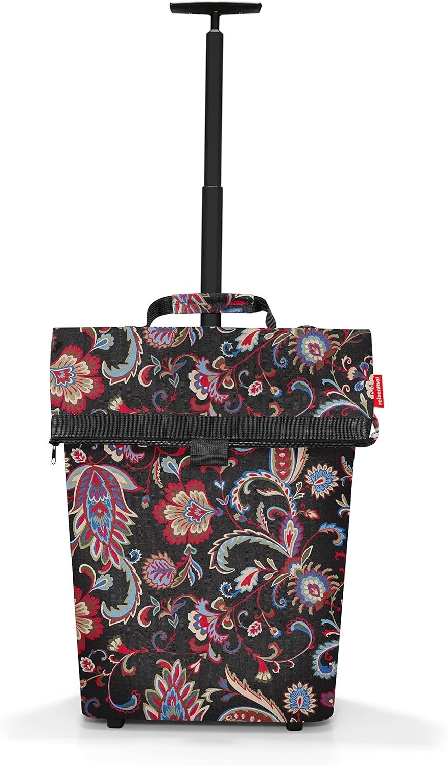 Foldable Shopping Trolley with Telescopic Handle & Water-Resistant Bag